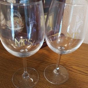 Wine glasses